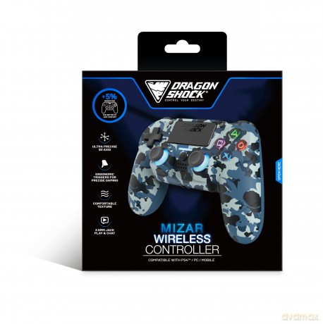 Mizar Wireless Blue Camo Ps4