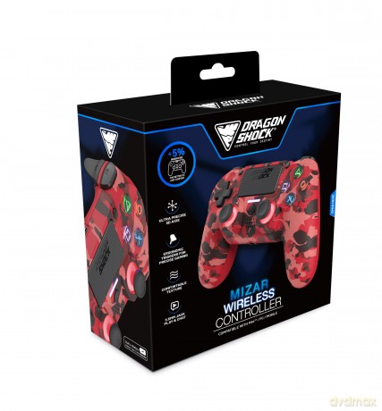 Mizar Wireless Red Camo Ps4