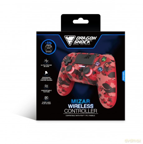 Mizar Wireless Red Camo Ps4