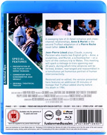 Anne & Muriel (Dwie Angielki i Kontynent) [Blu-Ray]