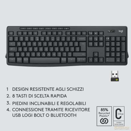 Mk370 Combo For Business Graphite