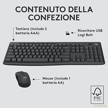 Mk370 Combo For Business Graphite