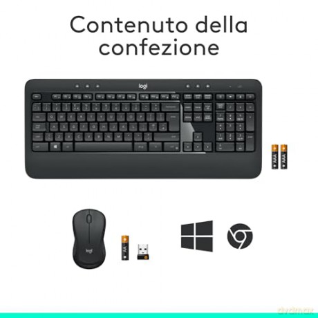 Mk540 Advanced Wireless Keyboard