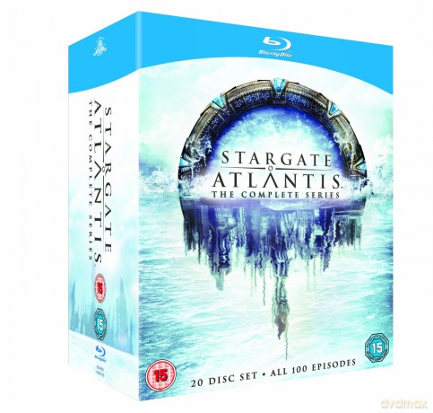 Stargate Atlantis Seasons 1-5 Complete (Gwiezdne Wrota: Atlantyda Sezon 1-5) [20xBlu-Ray]