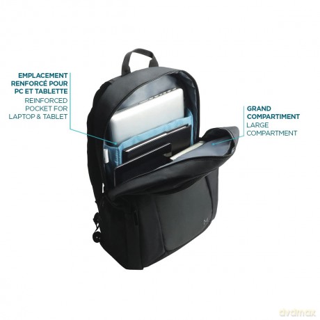 Mobilis Theone Briefcase 14-15,6blue Zip -30% Rec