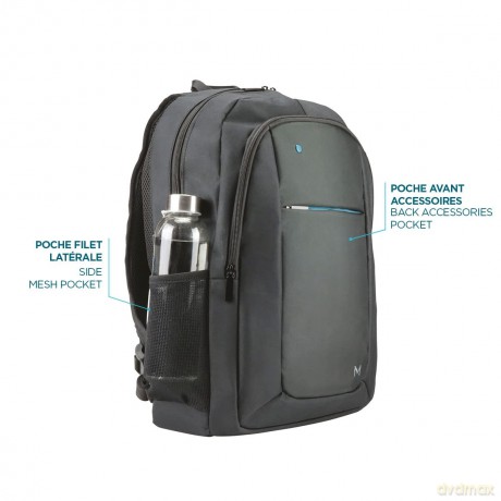 Mobilis Theone Briefcase 14-15,6blue Zip -30% Rec