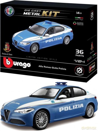 Model Kit Giulia Polizia 1:24
