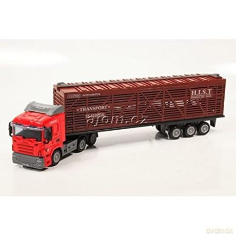 Modellino Camion Mondo-1/72 Man Pompieri Gru+Carrello Pompa