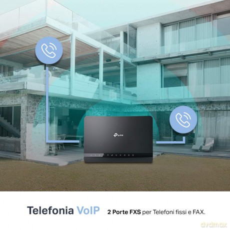 Modem Router Fr Wi-Fi Fissa E Voip