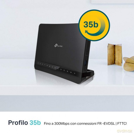 Modem Router Fr Wi-Fi Fissa E Voip
