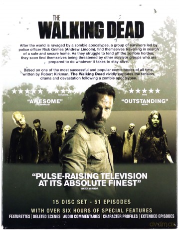 The Walking Dead: Seasons 1-4 (Żywe Trupy Sezon 1-4) [15xBlu-ray]
