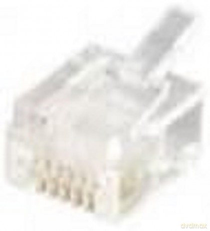 Modular Plug Rj12 6p6c (6u") Unshie