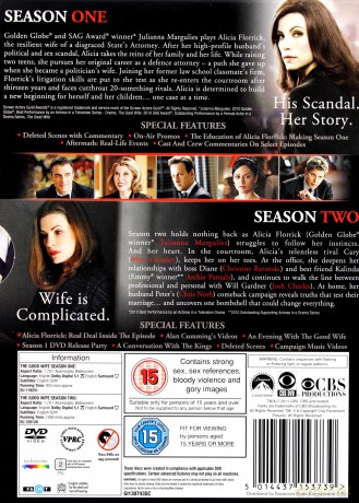 The Good Wife Season 1-2 (Żona Idealna Sezon 1-2) [12DVD]
