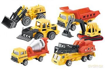 Mondo Diecast 1:72 Truck Collection Construction 58013