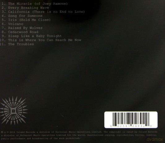 U2: Songs Of Innocence [CD]