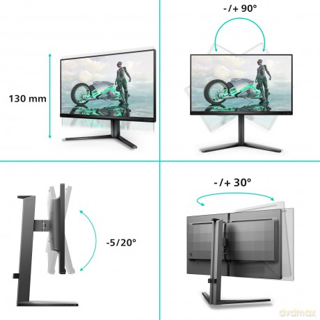 Monitor 24 16:10 100hz Reg Alt Usbc
