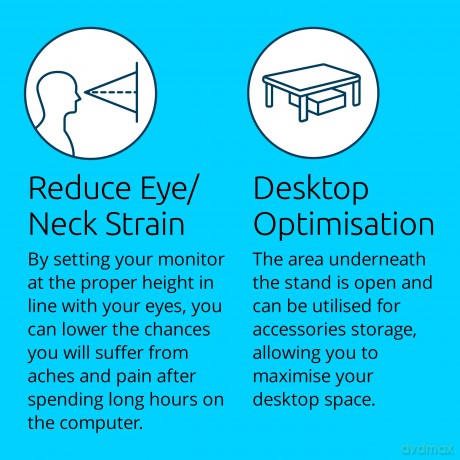 Monitor Stand Blackblack