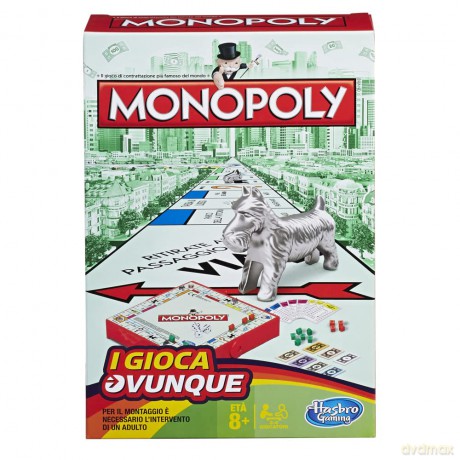 Monopoly Travel Tv - Toys Games Hasbro
