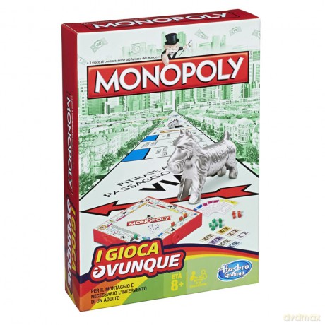 Monopoly Travel Tv - Toys Games Hasbro