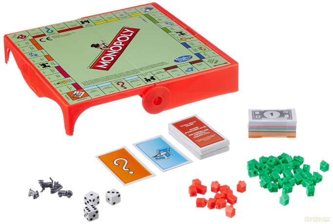 Monopoly Travel Tv - Toys Games Hasbro