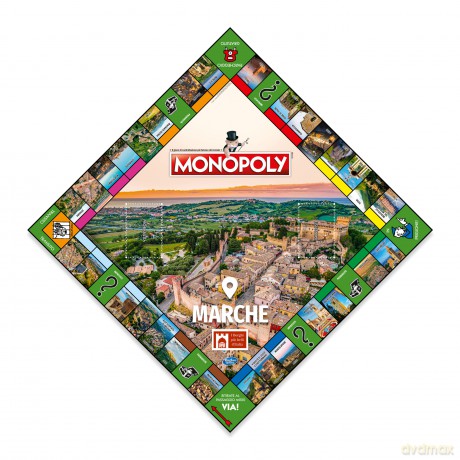 Monopoly: Winning Moves - I Borghi Piu' Belli D'Italia - Marche