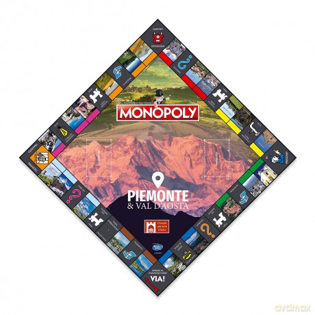 Monopoly: Winning Moves - I Borghi Piu Belli D'Italia - Piemonte