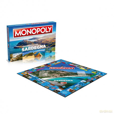 Monopoly: Winning Moves - I Borghi Piu Belli D'Italia - Sardegna