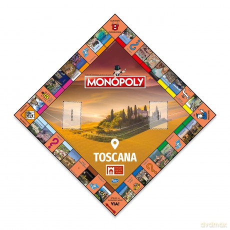 Monopoly: Winning Moves - I Borghi Piu' Belli D'Italia - Toscana