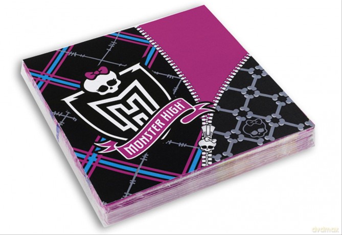 Monster High - 20 Tovaglioli Di Carta