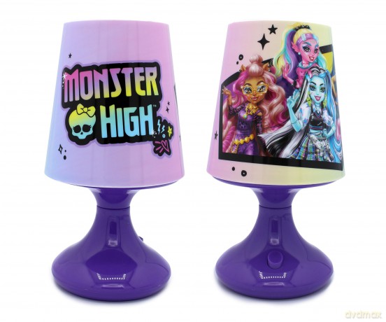 Monster High: Joy Toy - Paralume Mini Led A Batteria (3x Aa Non Incluse)