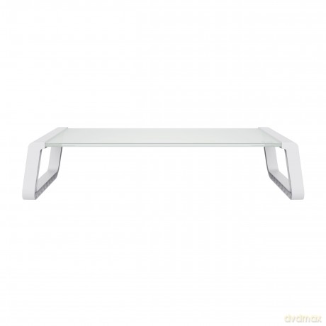Monta Glass Monitor Stand Wht