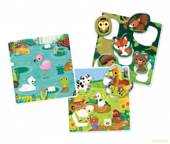 Montessori - Animali 3in1