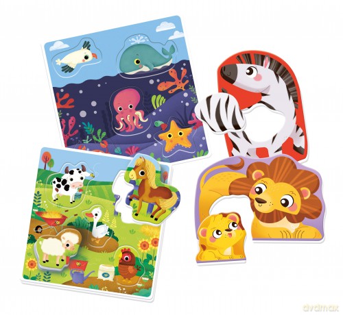 Montessori - Animali 3in1