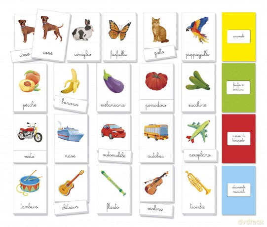 Montessori - Le Parole