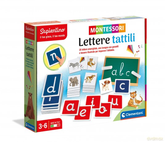 Montessori - Lettere Tattili