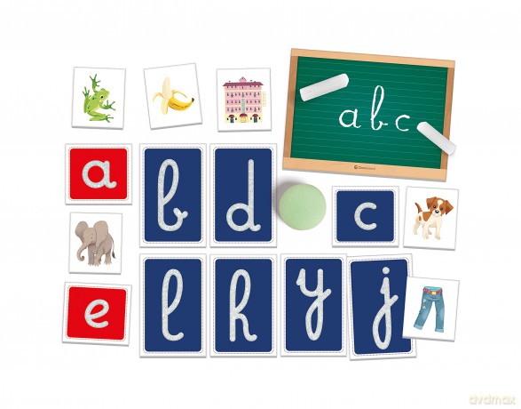 Montessori - Lettere Tattili