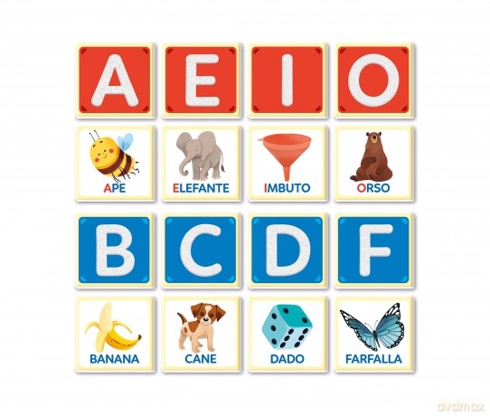 Montessori - Lettere Tattili***