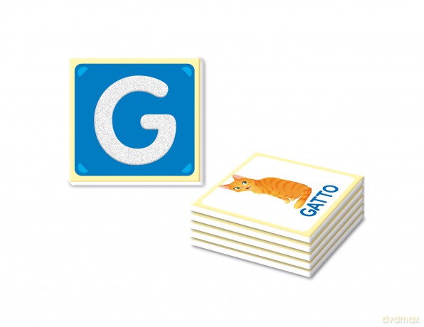 Montessori - Lettere Tattili***