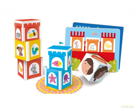 Montessori Baby La Torre Dei Cubi