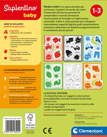 Montessori Baby Parole E Colori