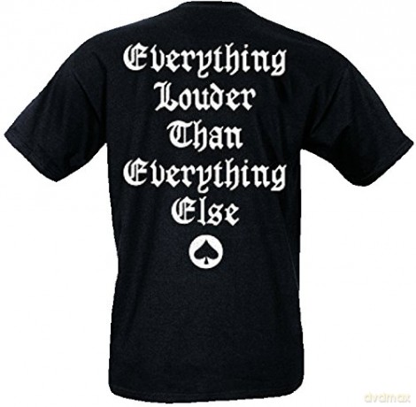 Motorhead Men's Tee: England (Back Print) (Large)