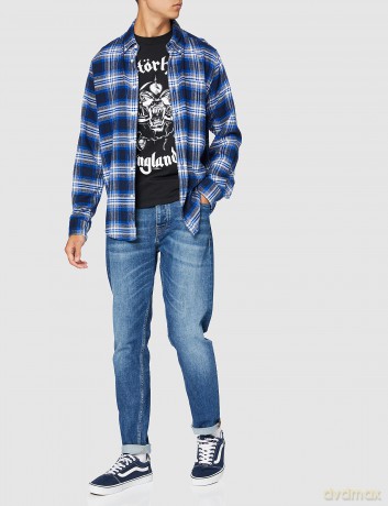 Motorhead Men's Tee: England (Back Print) (Large)