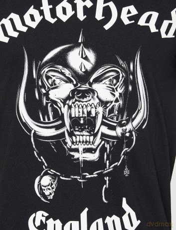 Motorhead Men's Tee: England (Back Print) (Large)