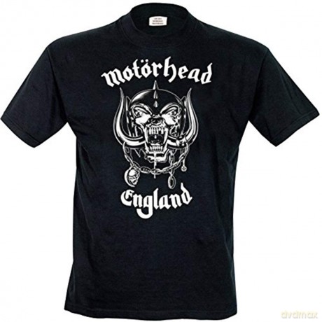 Motorhead Men's Tee: England (Back Print) (Small)