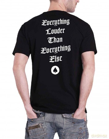 Motorhead Men's Tee: England (Back Print) (X-Large)