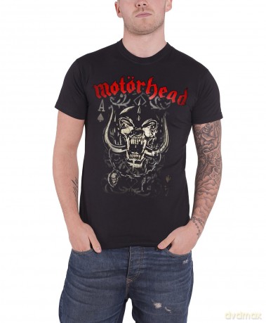 Motorhead Men'S Tee: Playing Card (Medium)