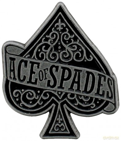 Motorhead Pin Badge: Ace of Spades