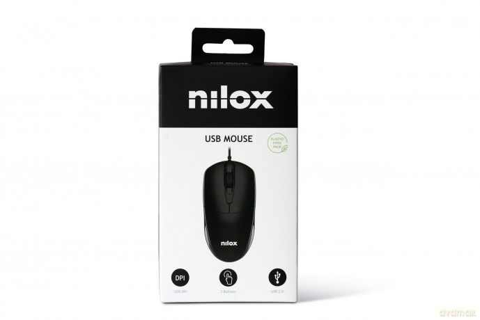 Mouse Ottico Usb 1000dpi Black