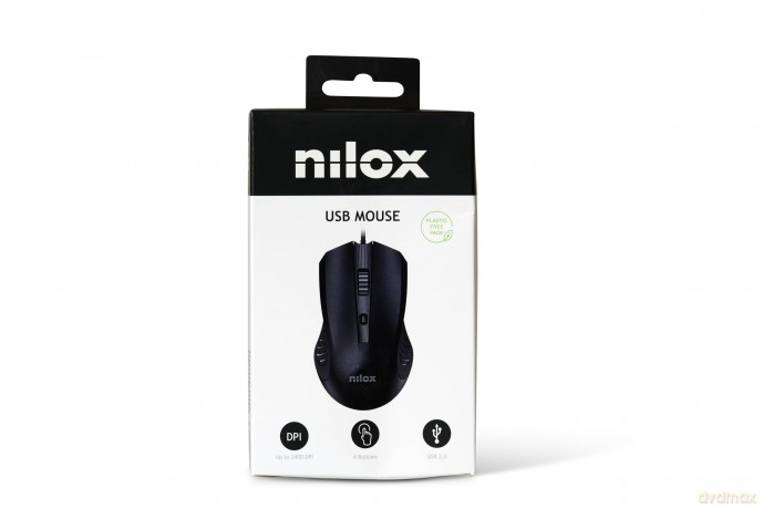Mouse Ottico Usb 1000dpi Black