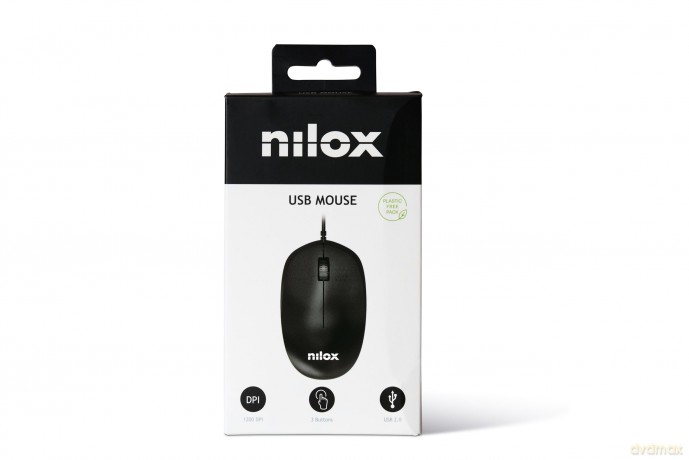 Mouse Ottico Usb 1200dpi Black
